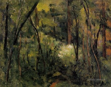 cézanne Tableau Peinture - Dans les bois 2 Paul Cézanne